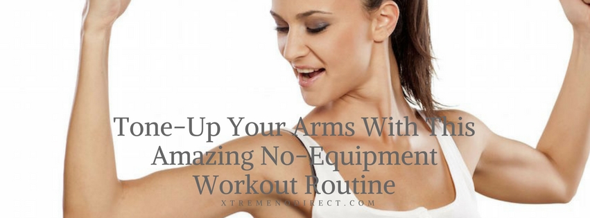 no equipment arm workout