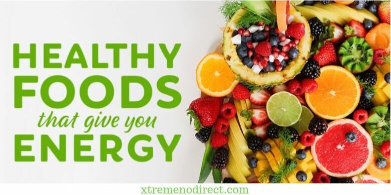 High energy healthy food list